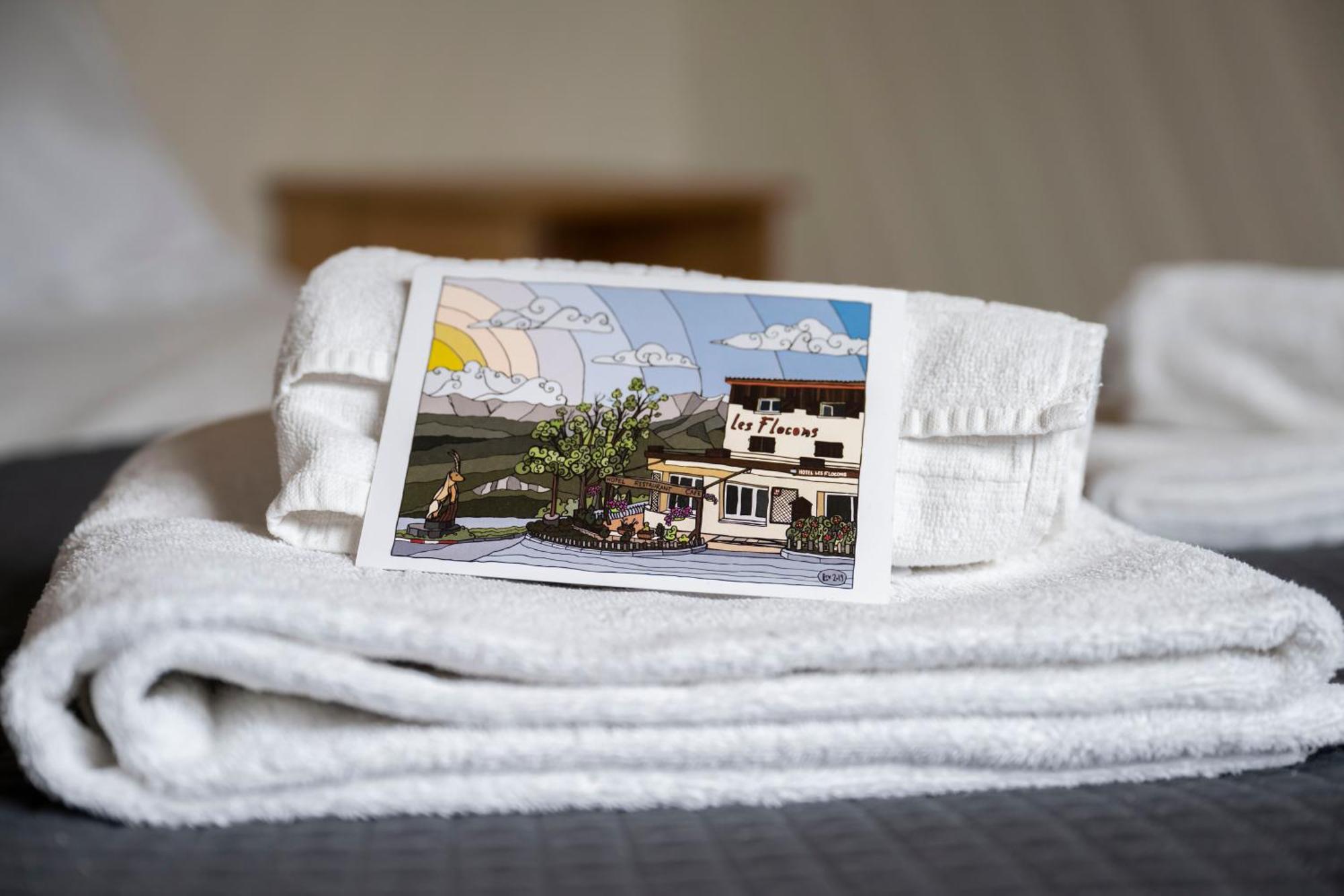 Hotel Les Flocons เลอโซซ ภายนอก รูปภาพ